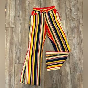 Levi’s rainbow stripe jeans